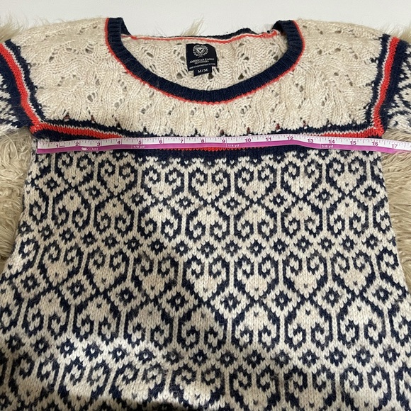 American Eagle Outfitters Wool Blend Knit Sweater Women’s   Size M - Picture 6 of 10
